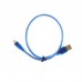 Cable USB To Mini 5pin (0.45M) Blue